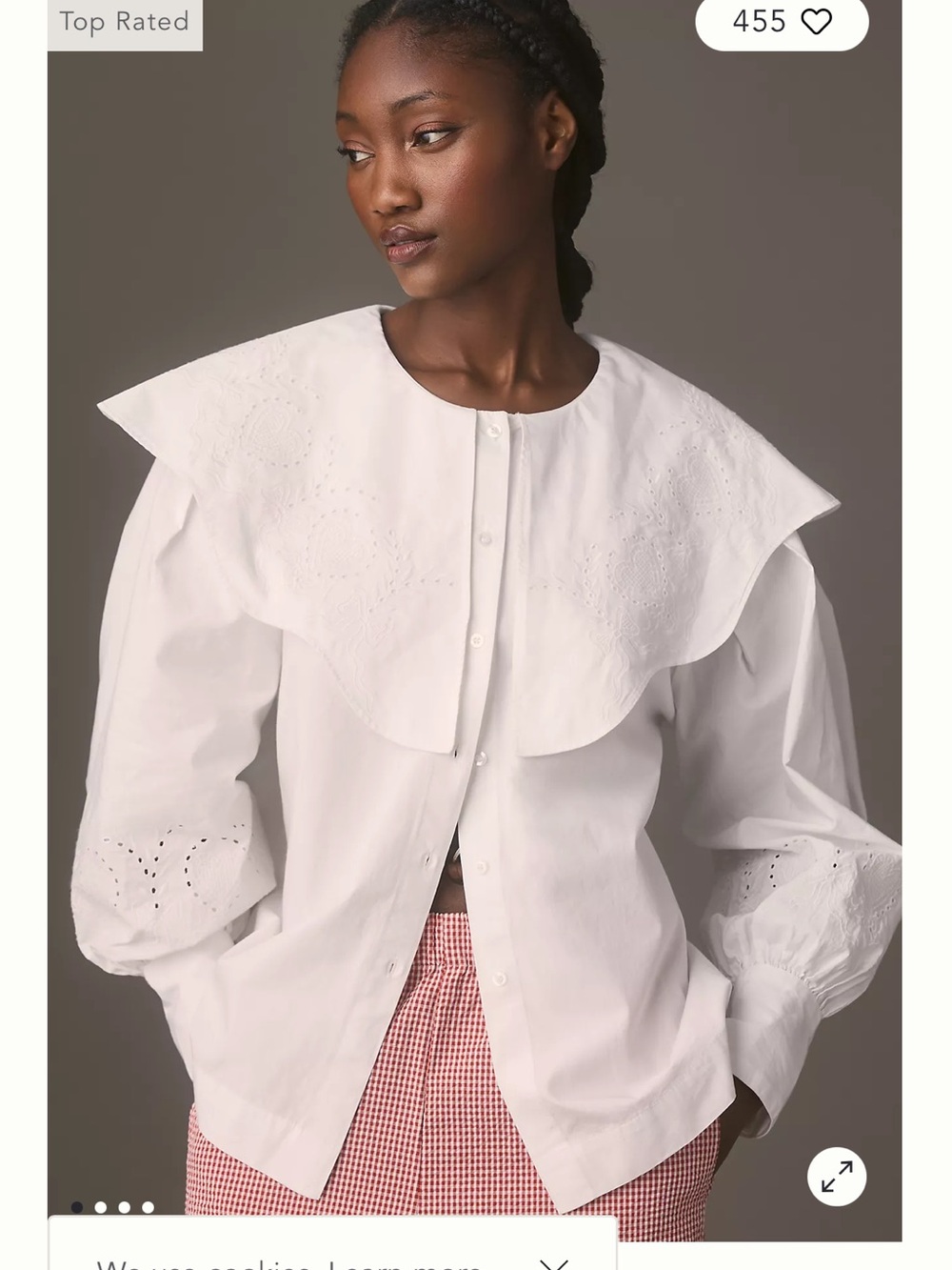 ISO!! Damson madder Romeo blouse in white